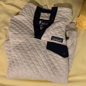 Patagonia organic cotton quilt snap